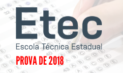 Read more about the article Prova da Etec de 2018